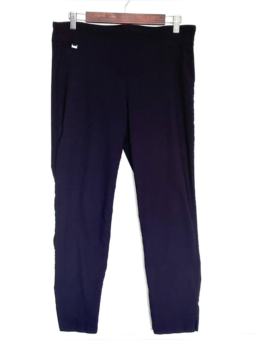 Counterparts Pants Women’s Size 14 Blue Elastic Waist Pull On Stretchy